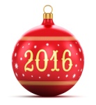 New Year 2016 concept